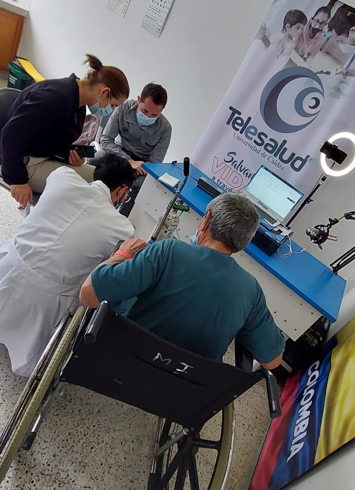 Telesalud Colombia Universidad de caldas FAcultad de ciencias para la salud Salvamos vidas a traves de la tecnología